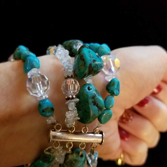 Jewelry - Turquoise and,Chrystal